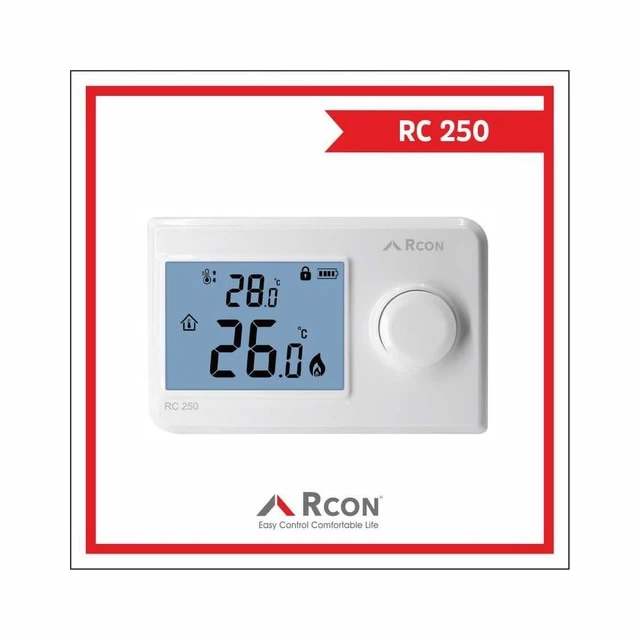 Rcon Rc205 Dijital Kablolu Oda Termostatı